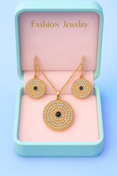 Zircon Locket Set-100 (Black)